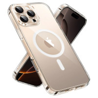 Ugreen Classy Clear Magnetic Case with MagSafe for iPhone 16 Pro - Clear