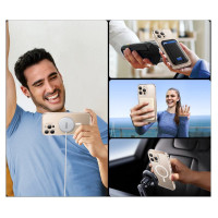 Ugreen Classy Clear Magnetic Case with MagSafe for iPhone 16 Pro - Clear
