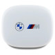 BMW Bluetooth headphones BMBEMIATP20LOH TWS + docking station white/white Printed Logos