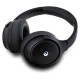 BMW Bluetooth ANC On-Ear Headphones BMBHKL601SSLVK Black/Black Metal Logos