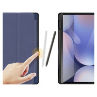 Dux Ducis Domo Case for Samsung Galaxy Tab S10 Plus/S9 Plus/S9 FE Plus - Blue