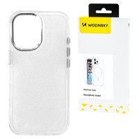 Wozinsky Glitter Case for Samsung Galaxy S25+ - Clear with Glitter
