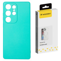 Wozinsky Silicone Case for Samsung Galaxy S24 FE - Mint