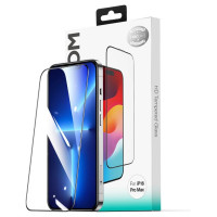 Joyroom JR-MLG0278 2.5D HD Dustproof Tempered Glass with Black Frame for iPhone 15 Plus/16 Plus