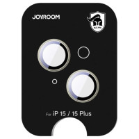 Joyroom JR-MFY0251 protective glass for iPhone 15/15 Plus lenses - yellow