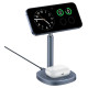 Baseus Orbit 2 Pro MagSafe Qi2 20W 2 in 1 Inductive Charger with Cooling - Gray