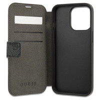 Guess GUBKP13X4GMGGR iPhone 13 Pro Max 6.7" gray/gray book 4G Big Metal Logo