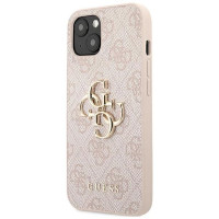 Guess 4G Big Metal Logo Case for iPhone 13 / 14 / 15 6.1" - Pink