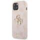 Guess 4G Big Metal Logo Case for iPhone 13 / 14 / 15 6.1" - Pink