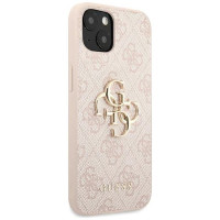 Guess 4G Big Metal Logo Case for iPhone 13 / 14 / 15 6.1" - Pink