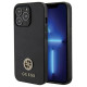 Guess GUHCP13XPS4DGPK iPhone 13 Pro Max 6.7" black/black hardcase Strass Metal Logo