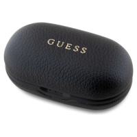 Guess Bluetooth headphones GUTWSPGTSPSK TWS + docking station black/black Grained Classic Logo