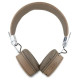 Guess Bluetooth ENC GUBH70PGTSPSW Brown Grained Classic Round Shape Headphones