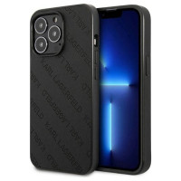 Karl Lagerfeld Perforated Allover Case for iPhone 13 Pro / 13 6.1" - Black