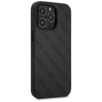 Karl Lagerfeld Perforated Allover Case for iPhone 13 Pro / 13 6.1" - Black