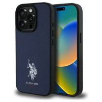 U.s. Polo Assn. US Polo USHCP15XPGEV iPhone 15 Pro Max 6.7" Navy Leather Embroidered DH Color