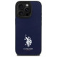 U.s. Polo Assn. US Polo USHCP15XPGEV iPhone 15 Pro Max 6.7" Navy Leather Embroidered DH Color