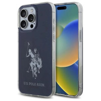 U.s. Polo Assn. US Polo USHCP15XTPUHRBV iPhone 15 Pro Max 6.7" blue/blue Shiny Big Logo