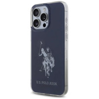 U.s. Polo Assn. US Polo USHCP15XTPUHRBV iPhone 15 Pro Max 6.7" blue/blue Shiny Big Logo