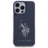 U.s. Polo Assn. US Polo USHCP15XTPUHRBV iPhone 15 Pro Max 6.7" blue/blue Shiny Big Logo