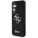 Guess Fixed Glitter Big 4G Metal Logo case for Samsung Galaxy S25 Plus black