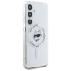 Karl Lagerfeld Case Karl Lagerfeld Button Choupette Head Printed Logo MagSafe Samsung Galaxy S25 Plus white