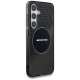 Mercedes AMG Transparent Rhombs MagSafe Case for Samsung Galaxy S25 - Black