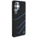 Mercedes Silicone Contrasted Curves MagSafe Case for Samsung Galaxy S25 Ultra - Black