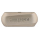 Guess Elongated Metalic Printed Logo Bluetooth TWS Headphones + Docking Station - Gold