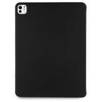 Karl Lagerfeld Saffiano Magnetic Karl & Choupette iPad Pro 13" 2024 Book Cover Case - Black