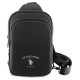 U.s. Polo Assn. US Polo Petit Pique Crossbody Arch Phone Bag Black