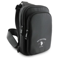 U.s. Polo Assn. US Polo Petit Pique Crossbody Arch Phone Bag Black