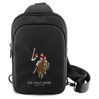 U.s. Polo Assn. US Polo Petit Pique Crossbody Phone Bag Black