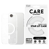 Panzerglass CARE by PanzerGlass Flagship Urban Combat StarLight White MagSafe iPhone 16e Case - Clear