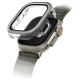 Uniq Voute case with tempered glass for Apple Watch Ultra 49 mm - silver