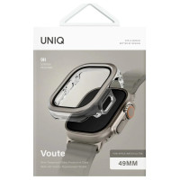 Uniq Voute case with tempered glass for Apple Watch Ultra 49 mm - silver