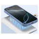 Dux Ducis Lawa Leather Case for iPhone 16 Pro Max with Detachable Magnetic Wallet - Blue
