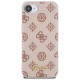 Guess Peony Script Logo MagSafe iPhone 16e Case - Brown