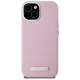 Karl Lagerfeld FW Metal Plate MagSafe iPhone 15 Case - Pink