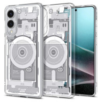Spigen Ultra Hybrid Mag Case with MagSafe for Samsung Galaxy S25 Edge with Print - White