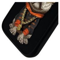Nimmy Glasses Cool Dog Case for iPhone 16 Pro - Black