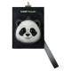Nimmy Big Eyed Pet 2.0 Panda 3-in-1 Phone Bag + Wallet + Tracker Case - Black