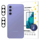 Wozinsky Black Wozinsky Full Camera Glass for Samsung Galaxy A17 / A17 5G, Set of 2