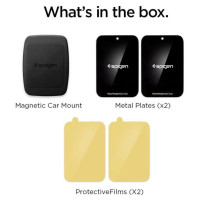 Spigen H12 phone holder for car air vent magnetic - black