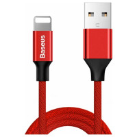 Baseus Yiven USB / Lightning Cable with Material Braid 1,8M red (CALYW-A09)