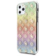 Guess GUHCN58PEOML iPhone 11 Pro multicolor hard case Iridescent 4G Peony