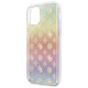 Guess GUHCN58PEOML iPhone 11 Pro multicolor hard case Iridescent 4G Peony