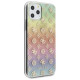 Guess GUHCN58PEOML iPhone 11 Pro multicolor hard case Iridescent 4G Peony