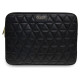 Guess Quilted cover for a 13" laptop - black