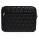 Guess Quilted cover for a 13" laptop - black